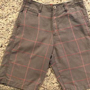 Mens Vans Plaid Shorts Size 28 - Classic Flair